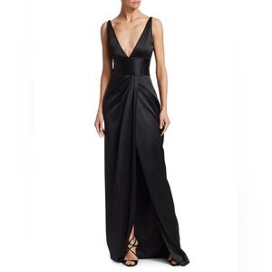 Naeem Khan Virginia Silk-Satin Gown